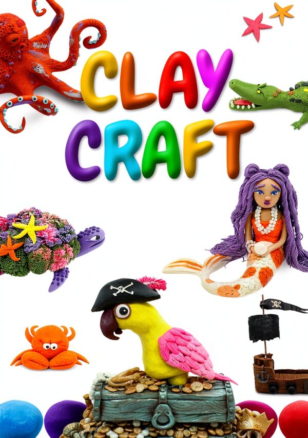 Clay Craft Books for Kids Polymer Clay Crafting Guide-0