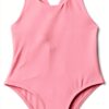 Baby Girls Swimsuits Amazon Essentials Stretch Fabric-0