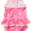 Gerber Baby Girls Swimsuit UPF 50 Comfort Stretch Leg Snaps-1