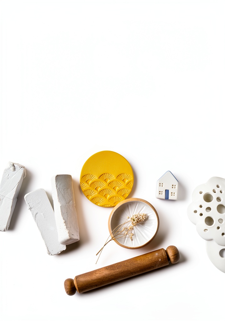 'Polymer clay craft book cover showing vibrant project examples'