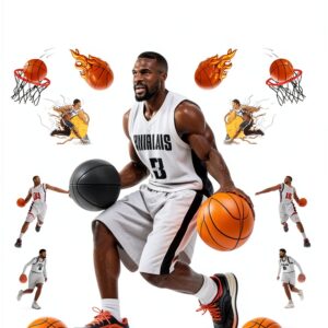 NBA Basketball Kindle Book English Digital Download Series-0