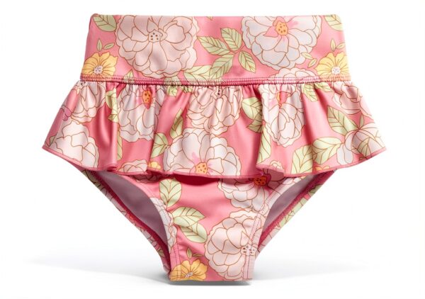 Gerber Baby Girls Rash Guard UPF 50 Fast Drying-2