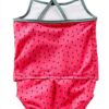 Carters Baby Girls UPF 50 Swim Set Rashguard Tankini Hat-1