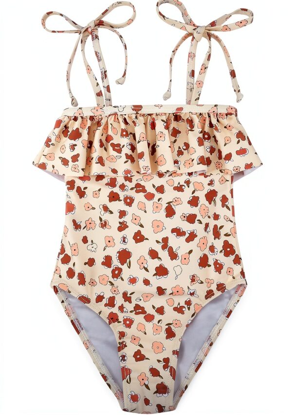 Zando Girls One Piece Swimsuits UPF 50 3D Print Designs-0