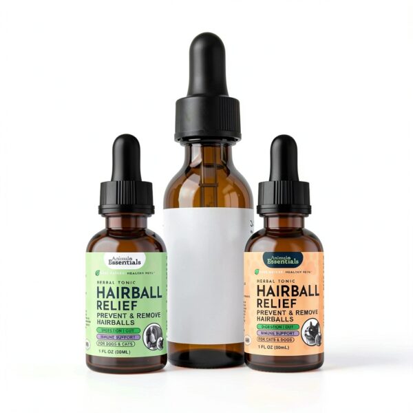Hairball Relief for Cats & Dogs by Animal Essentials Tincture 1oz-1