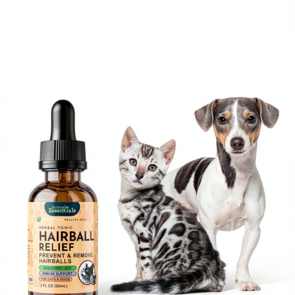 Hairball Relief for Cats & Dogs by Animal Essentials Tincture 1oz-7
