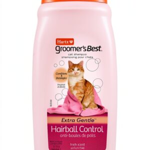 Cat Shampoo Hartz Groomer's Best Extra Gentle Hairball Control 15 oz-0
