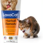 Hairball Gel LaxaCat 5 oz Petroleum Free Paste Salmon Flavor Digestive-0