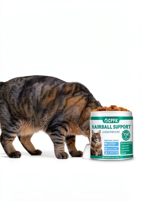 Cat Hairball Remedy Treats Soft Chews CPFK Chicken Flavor 150 Chews-4