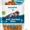 Anti Hairball Treats Ventus Artis Crunchy Cat Biscuits 2.82 oz 80g-0