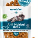 Anti Hairball Treats Ventus Artis Crunchy Cat Biscuits 2.82 oz 80g-0