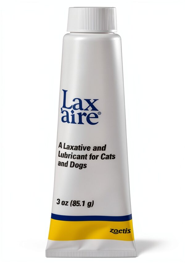 Lax'Aire Gentle Laxative and Lubricant Ointment for Cats - 3 oz.-1