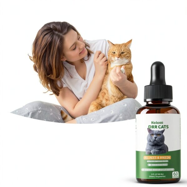 Hairball Treatment for Cats by Derggzey Fiber Remedy with Cat Grass-6