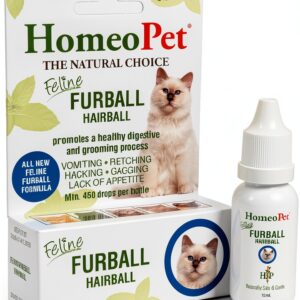 HomeoPet Feline Furball Safe Natural Hairball Supplement for Cats 15ml-0