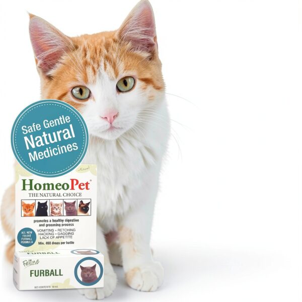 HomeoPet Feline Furball Safe Natural Hairball Supplement for Cats 15ml-2