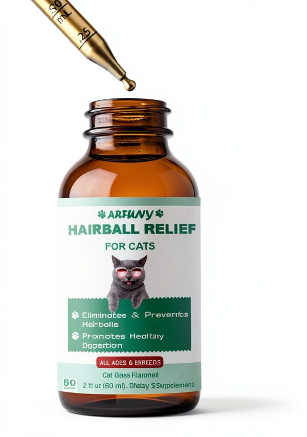 Hairball Treatment for Cats Natural Ingredients Vitamins Remedy-3