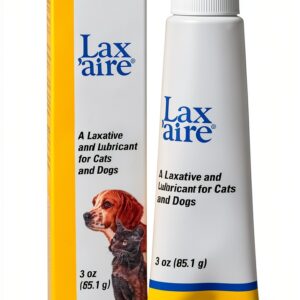 Lax'Aire Gentle Laxative and Lubricant for Cats Dogs 3 oz-0