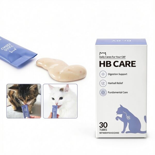 Doctor By HB Care Cat Hairball Supplement Omega‑3 Chitosan (30 pcs)-8