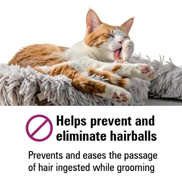 Sentry Hairball Relief for Cats Malt Flavor 4.4 oz SERCZ Pet Care-4
