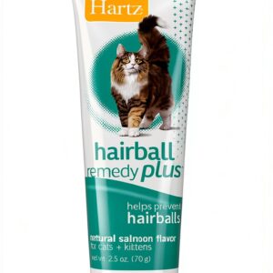 Hairball Remedy Plus Salmon Flavored Paste by Hartz 2.5 Ounce-0