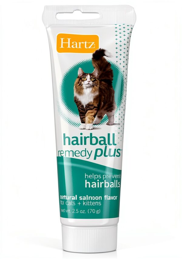 Hairball Remedy Plus Salmon Flavored Paste by Hartz 2.5 Ounce-0